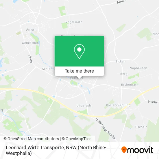 Карта Leonhard Wirtz Transporte