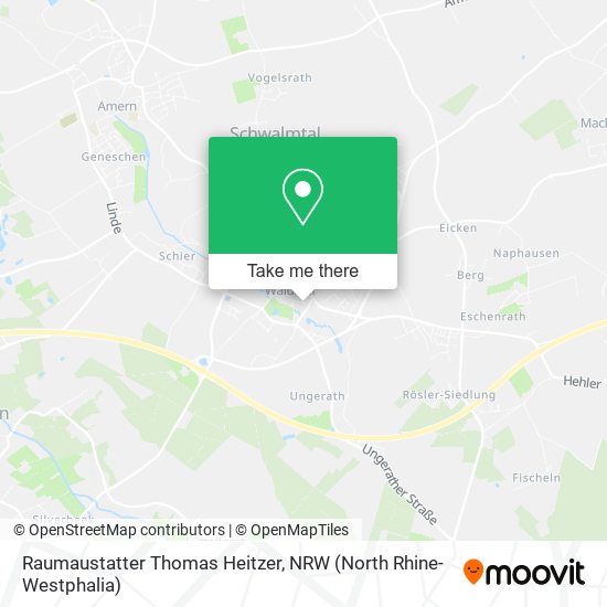 Raumaustatter Thomas Heitzer map