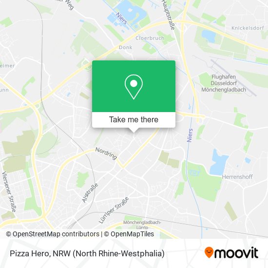 Pizza Hero map