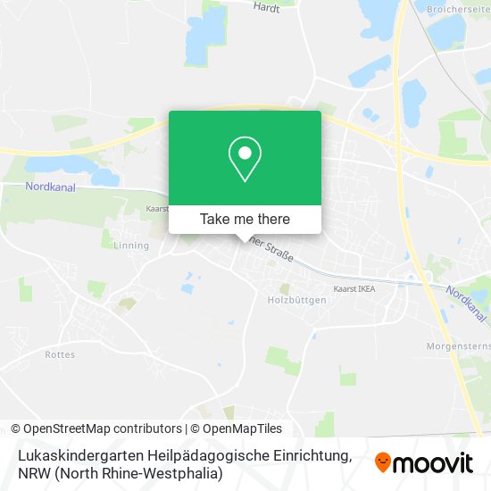 Lukaskindergarten Heilpädagogische Einrichtung map
