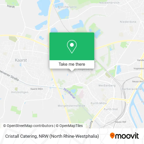 Карта Cristall Catering