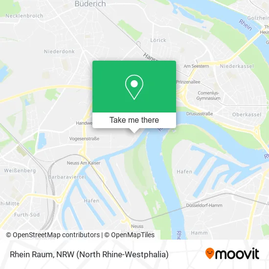 Карта Rhein Raum