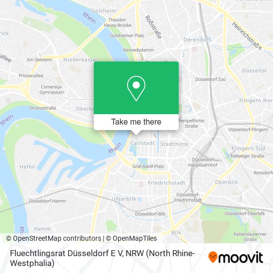 Fluechtlingsrat Düsseldorf E V map