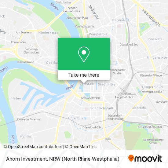 Ahorn Investment map