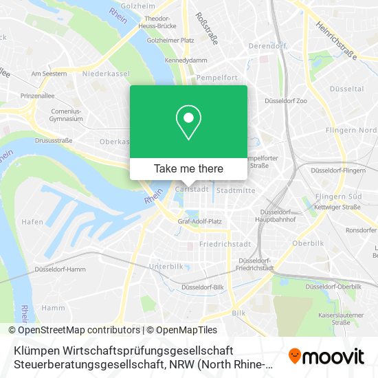 Klümpen Wirtschaftsprüfungsgesellschaft Steuerberatungsgesellschaft map