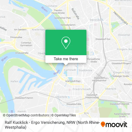 Ralf Kucklick - Ergo Versicherung map