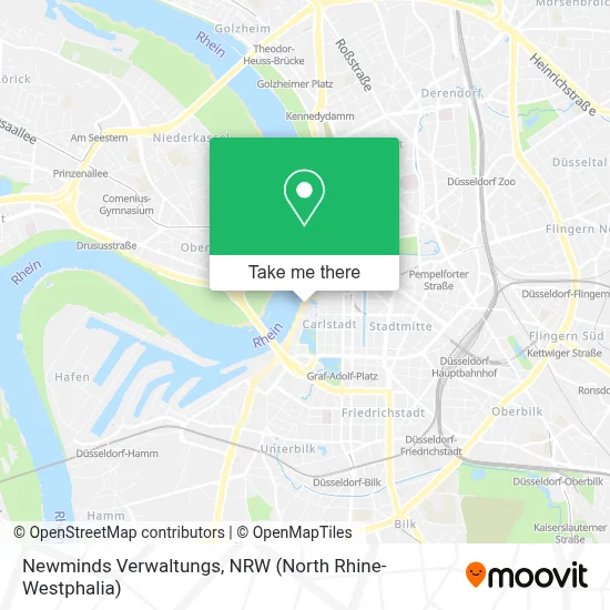 Newminds Verwaltungs map