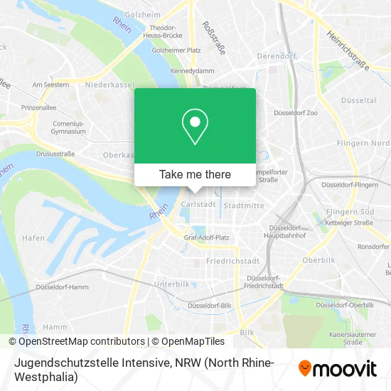 Карта Jugendschutzstelle Intensive