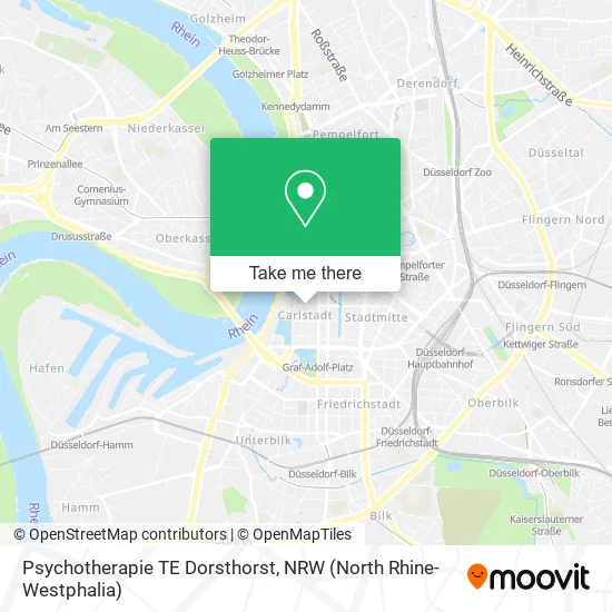 Карта Psychotherapie TE Dorsthorst