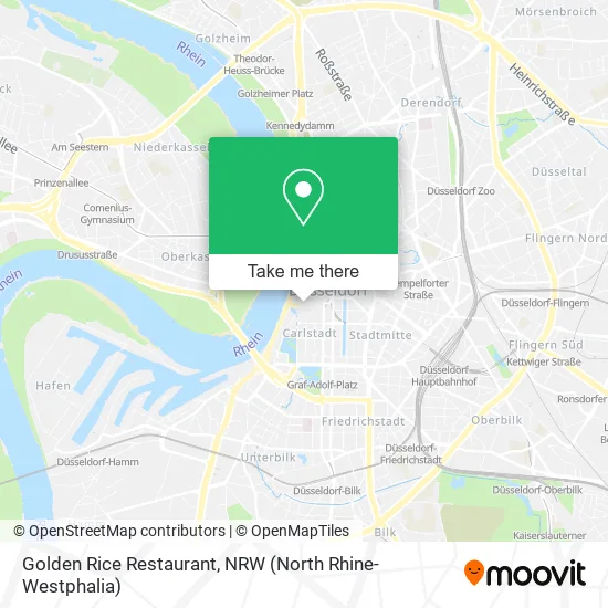 Карта Golden Rice Restaurant