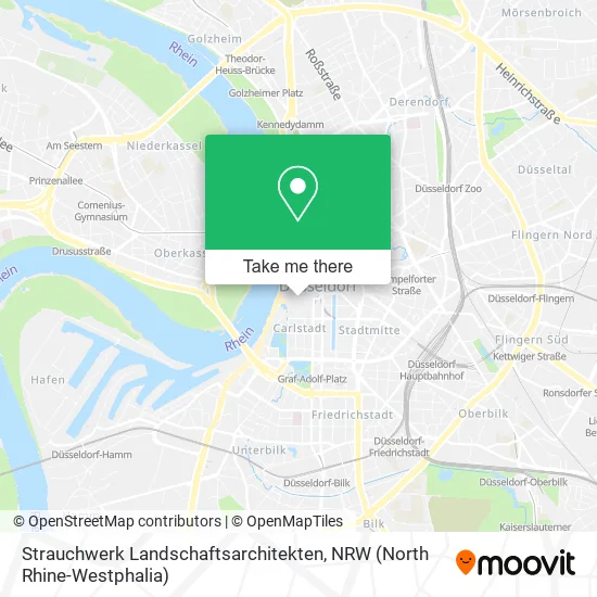 Карта Strauchwerk Landschaftsarchitekten