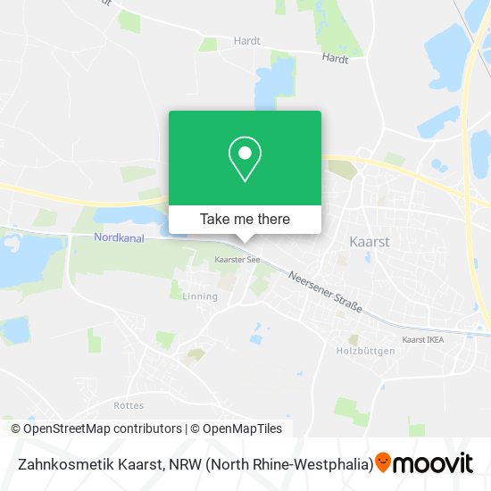 Zahnkosmetik Kaarst map