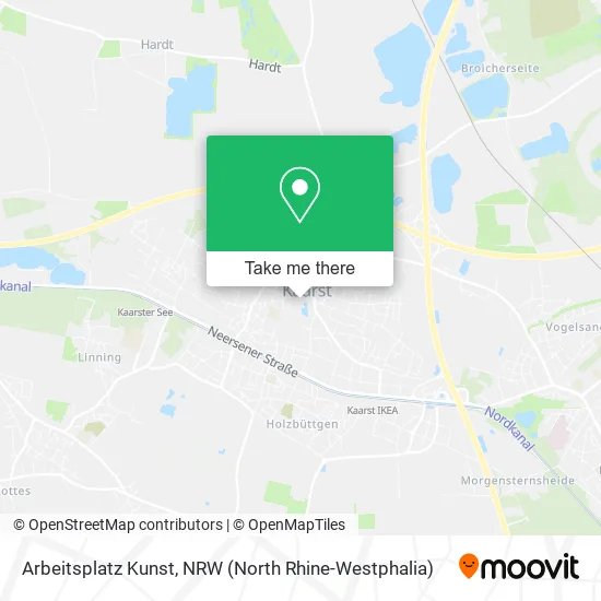 Карта Arbeitsplatz Kunst