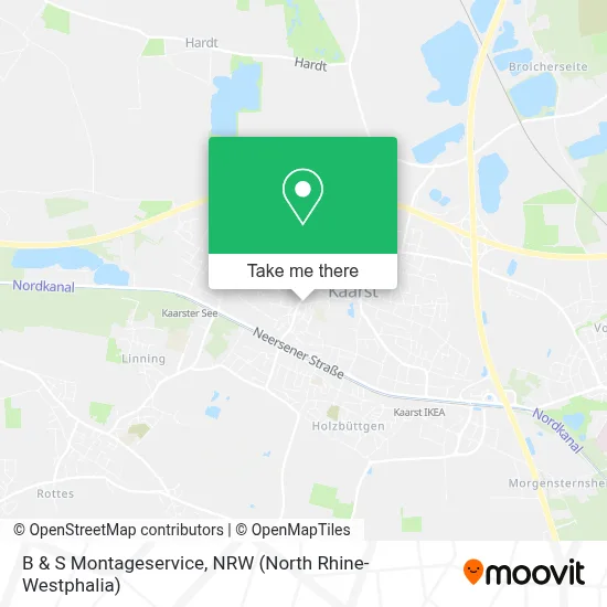 B & S Montageservice map