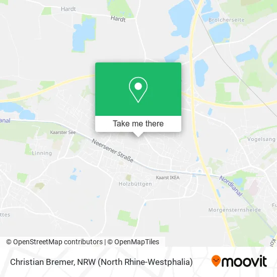 Christian Bremer map