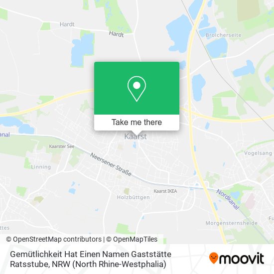 Gemütlichkeit Hat Einen Namen Gaststätte Ratsstube map