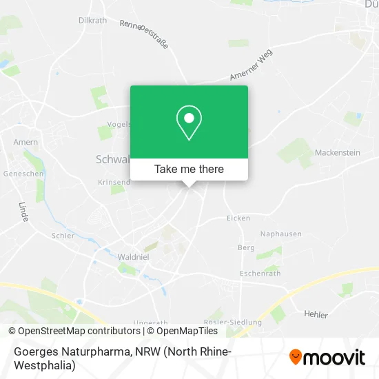 Goerges Naturpharma map
