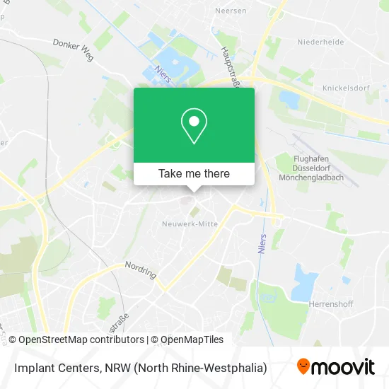 Карта Implant Centers