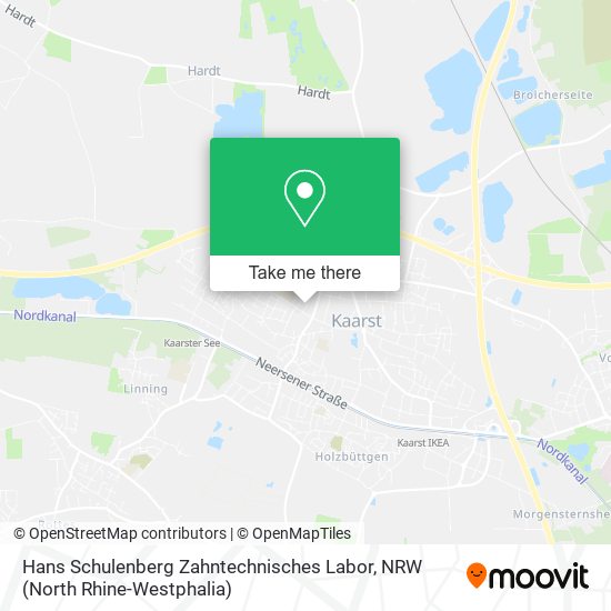 Карта Hans Schulenberg Zahntechnisches Labor