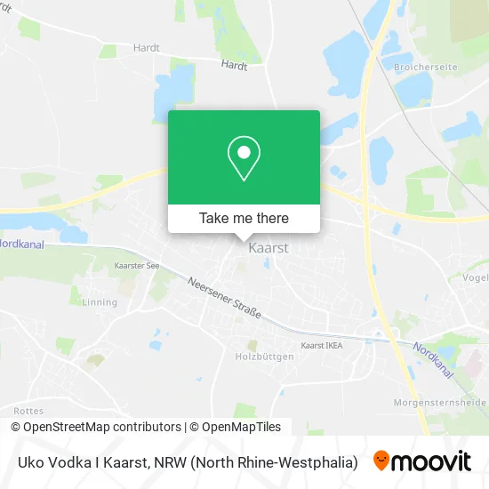 Карта Uko Vodka I Kaarst