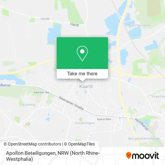 Карта Apollon Beteiligungen