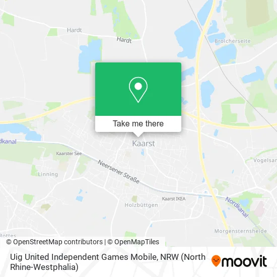 Карта Uig United Independent Games Mobile