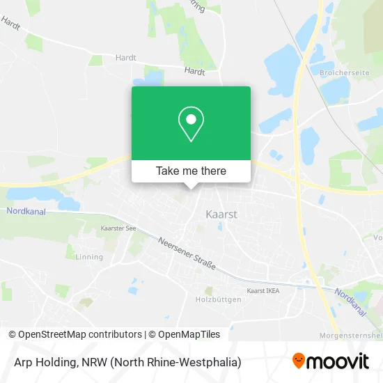 Карта Arp Holding
