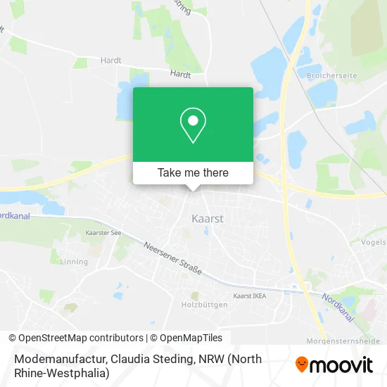 Карта Modemanufactur, Claudia Steding