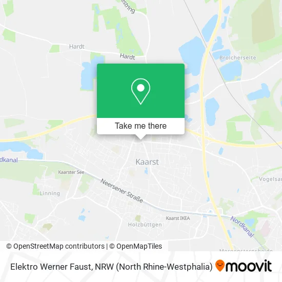 Карта Elektro Werner Faust