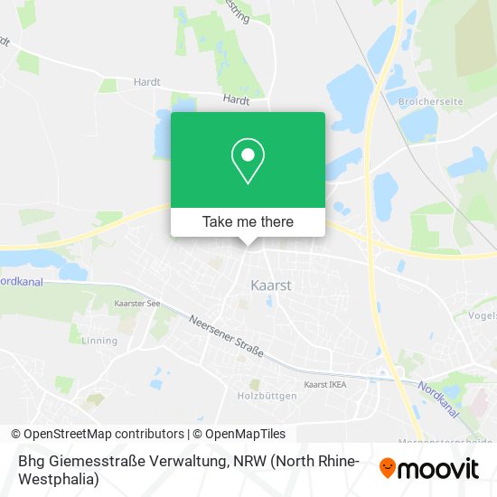 Bhg Giemesstraße Verwaltung map