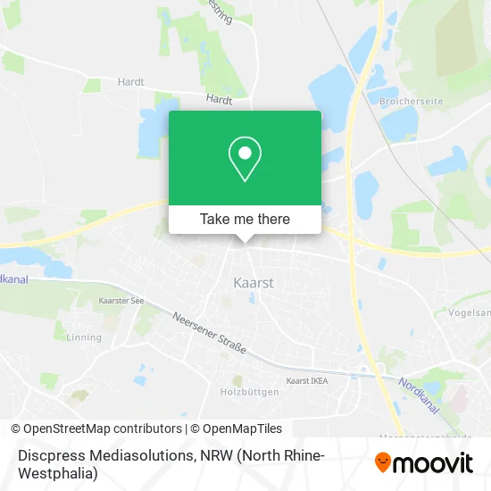 Карта Discpress Mediasolutions