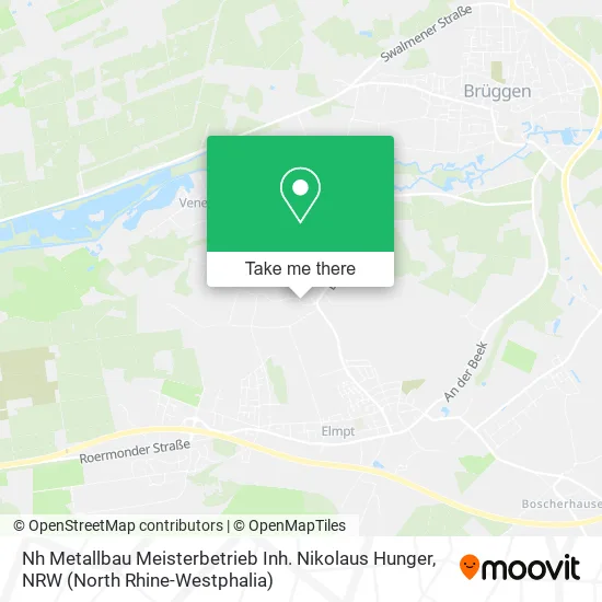 Карта Nh Metallbau Meisterbetrieb Inh. Nikolaus Hunger