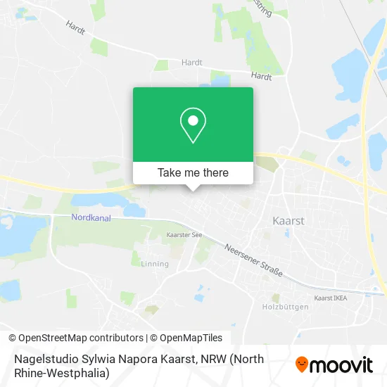 Карта Nagelstudio Sylwia Napora Kaarst