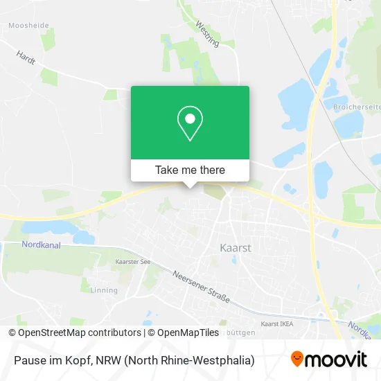 Карта Pause im Kopf