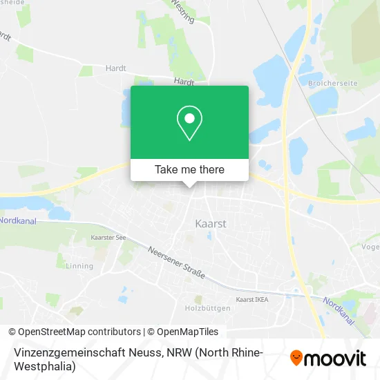 Vinzenzgemeinschaft Neuss map