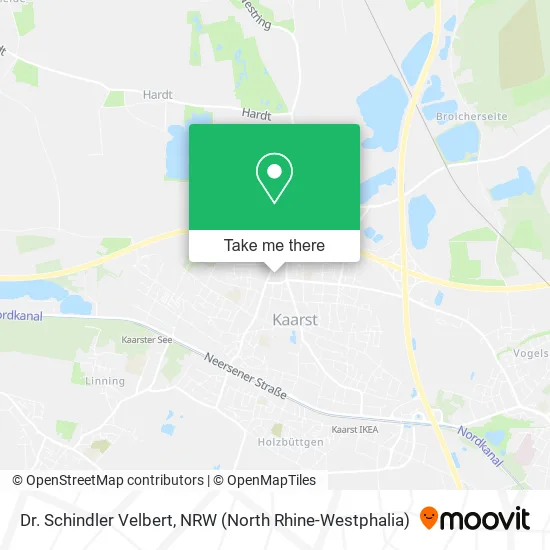 Карта Dr. Schindler Velbert