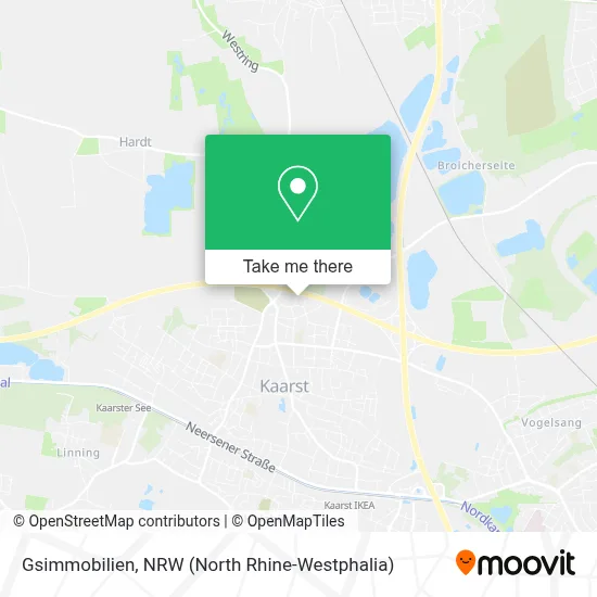 Gsimmobilien map