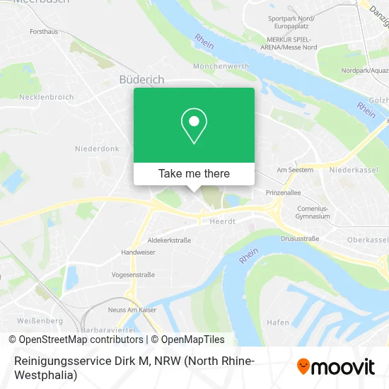 Reinigungsservice Dirk M map