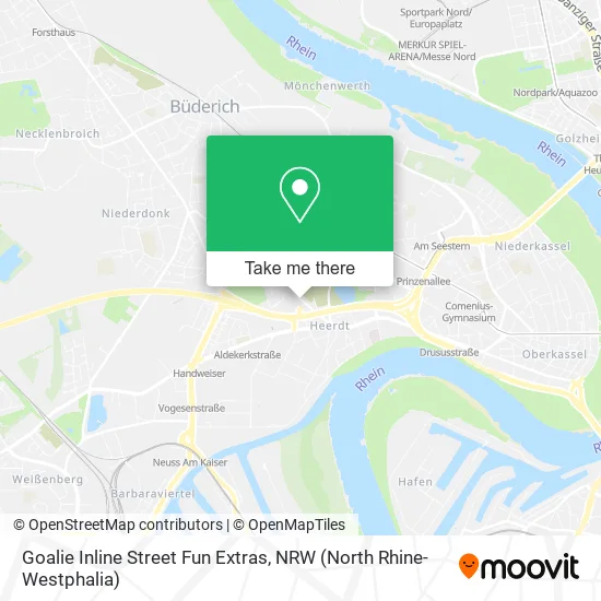 Карта Goalie Inline Street Fun Extras