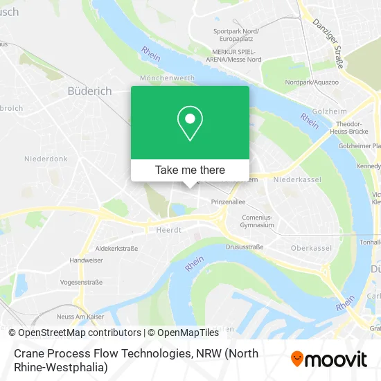 Карта Crane Process Flow Technologies