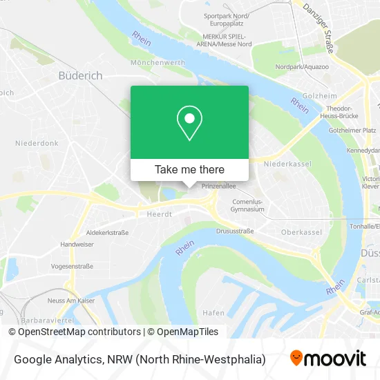 Карта Google Analytics