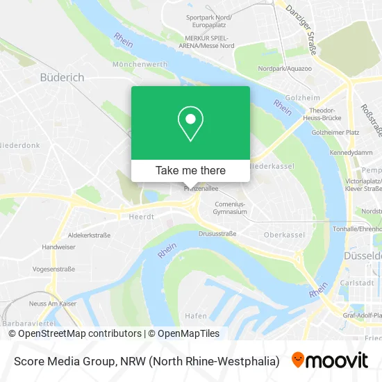 Карта Score Media Group