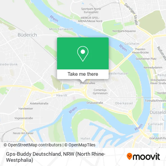 Карта Gps-Buddy Deutschland