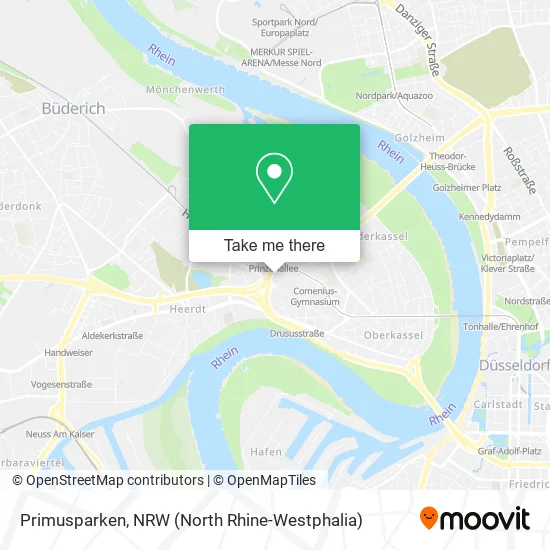 Карта Primusparken