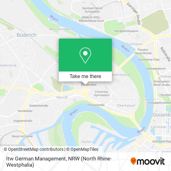 Itw German Management map