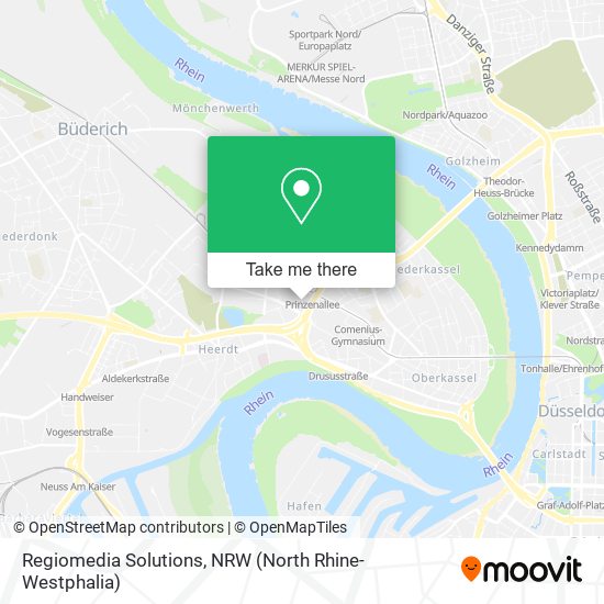 Regiomedia Solutions map