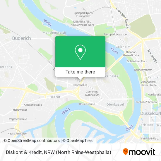 Diskont & Kredit map