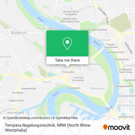 Tempera Regelungstechnik map