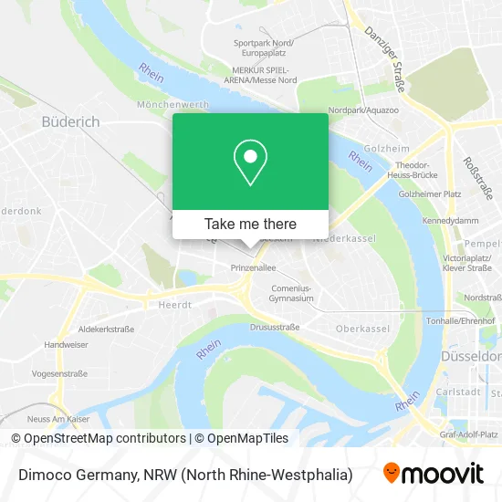 Карта Dimoco Germany