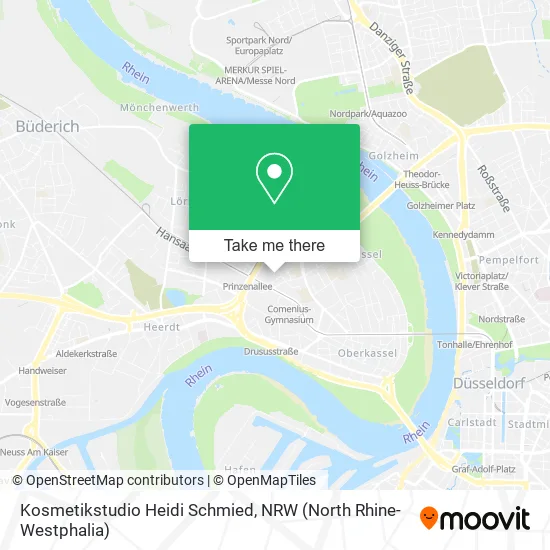 Карта Kosmetikstudio Heidi Schmied